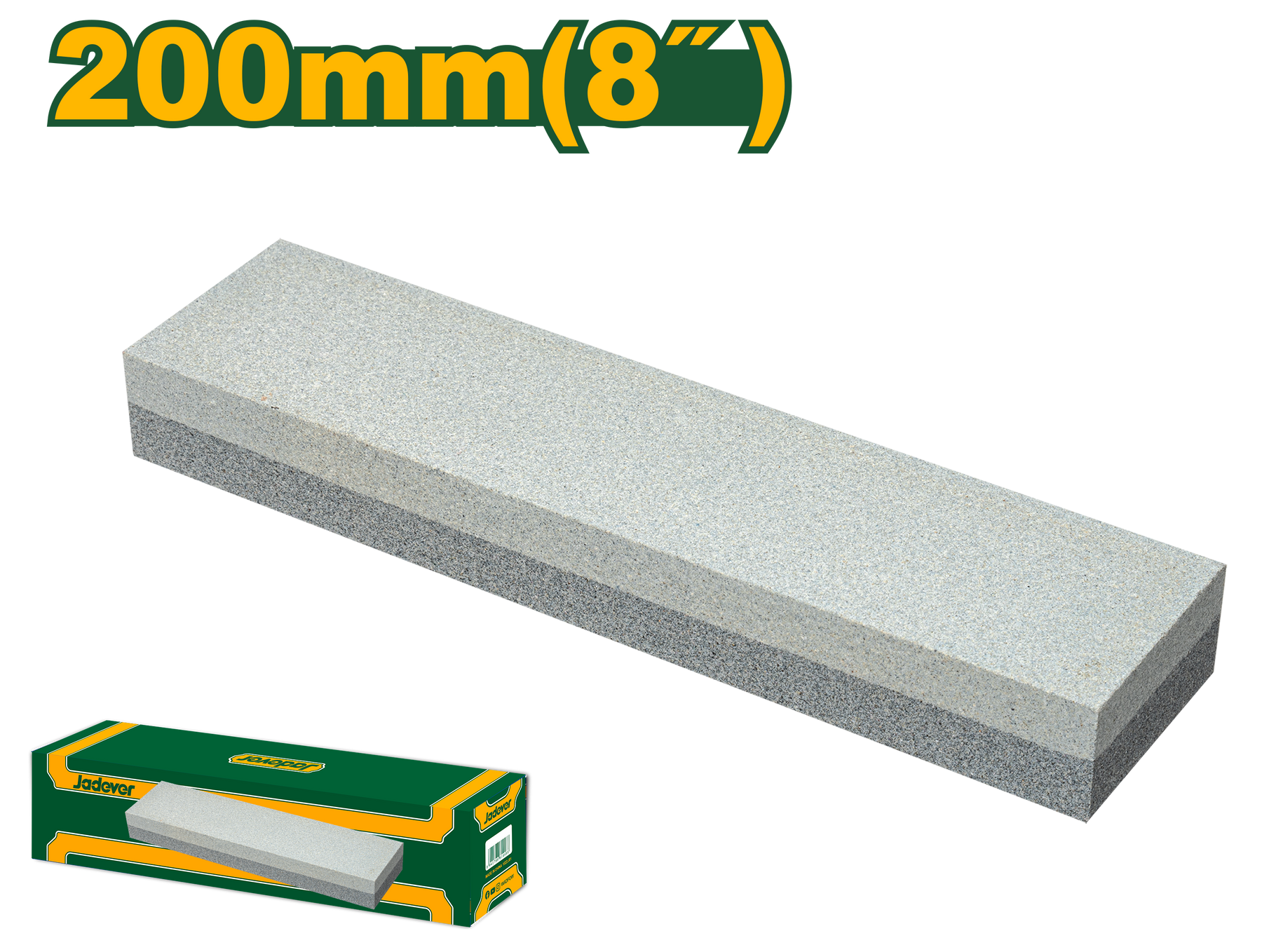 Jadever 20cm Dual Grit Sharpening Stone Precision Jadever 20cm Dual Grit Sharpening Stone Precision