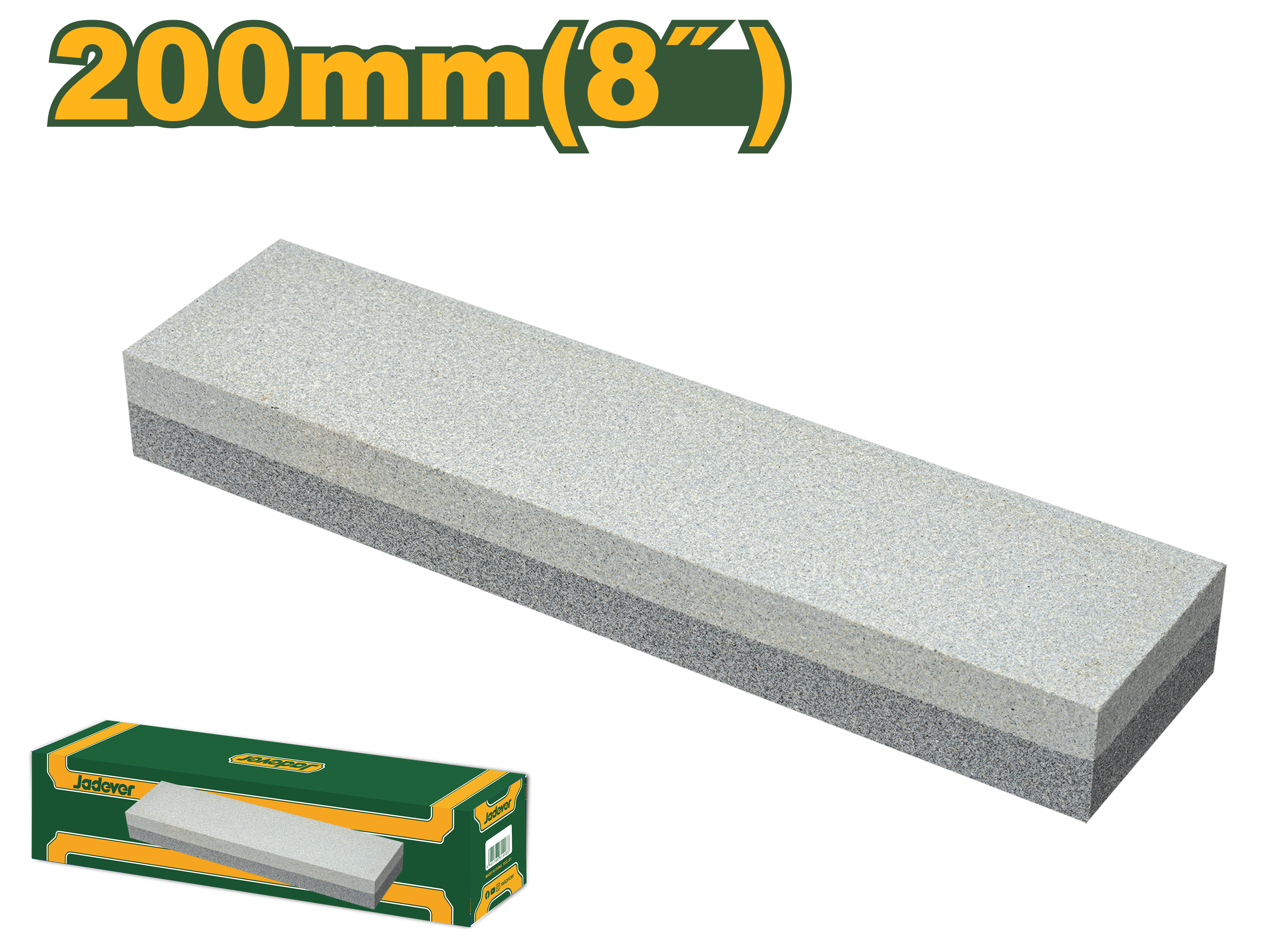 Jadever 20cm Dual Grit Sharpening Stone Precision