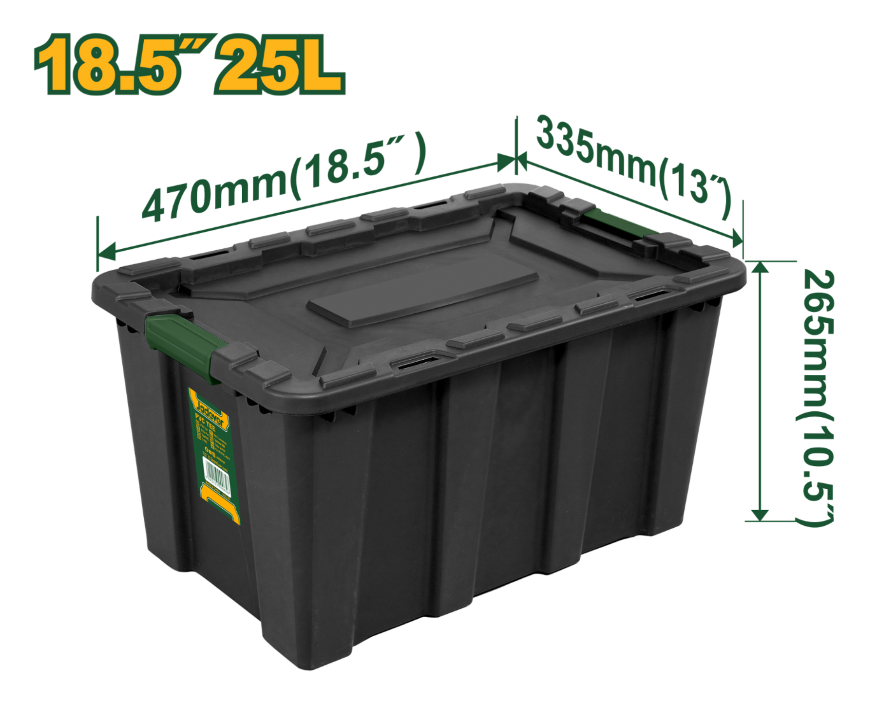 Jadever 25L Storage Box Durable & Stylish Organizer Jadever 25L Storage Box Durable & Stylish Organizer