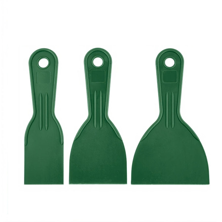 Jadever 3-Piece Plastic Scraper Set Durable