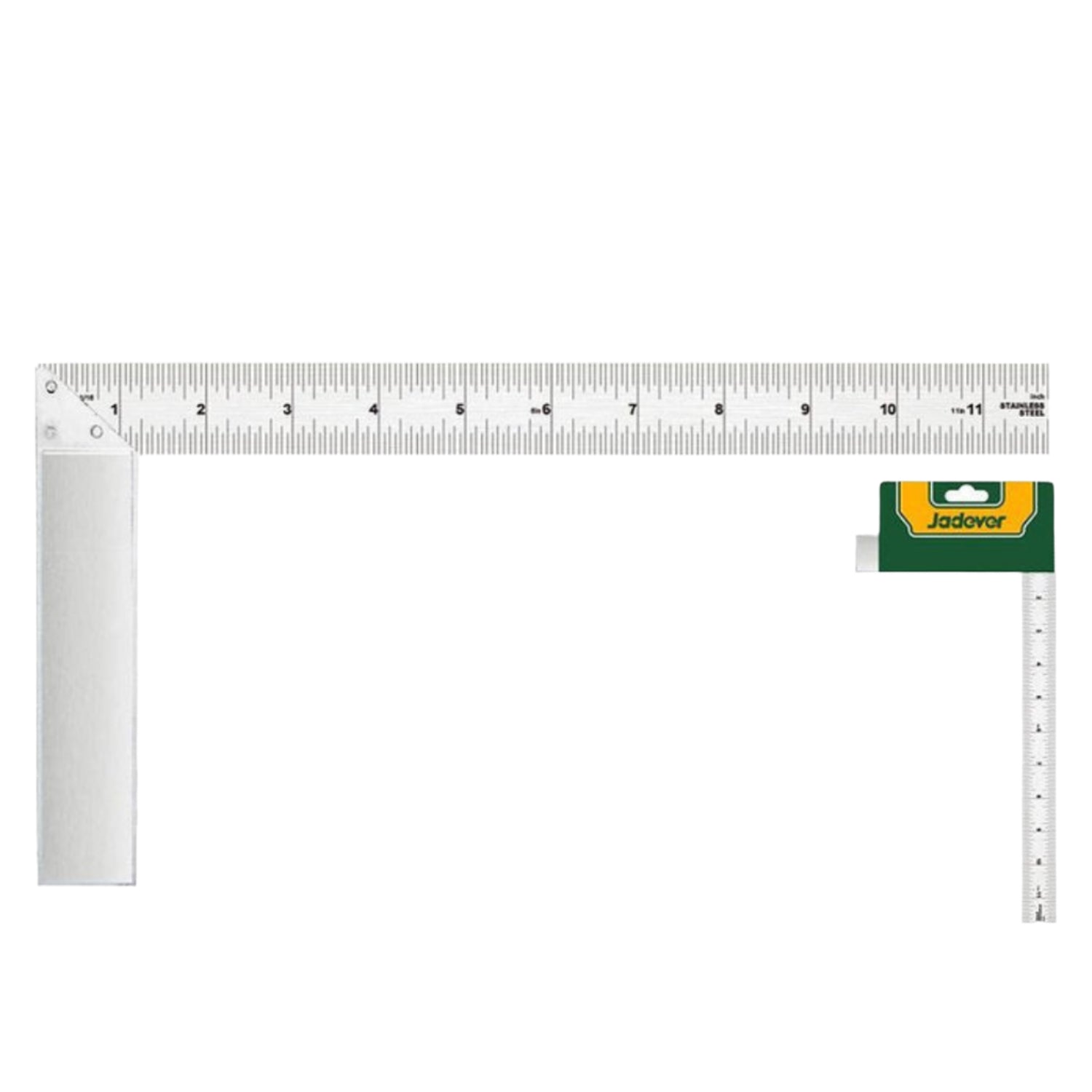 Jadever 30cm Aluminum Marking Square Precision & Durability - Silver Jadever 30cm Aluminum Marking Square Precision & Durability - Silver