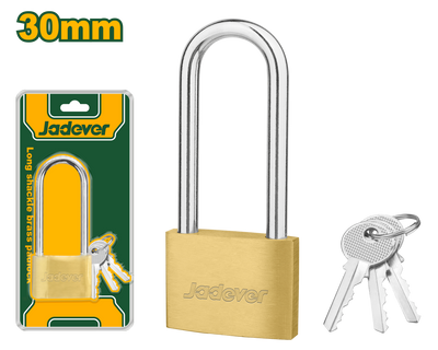 Jadever 30mm Long Shackle Lock Secure & Durable