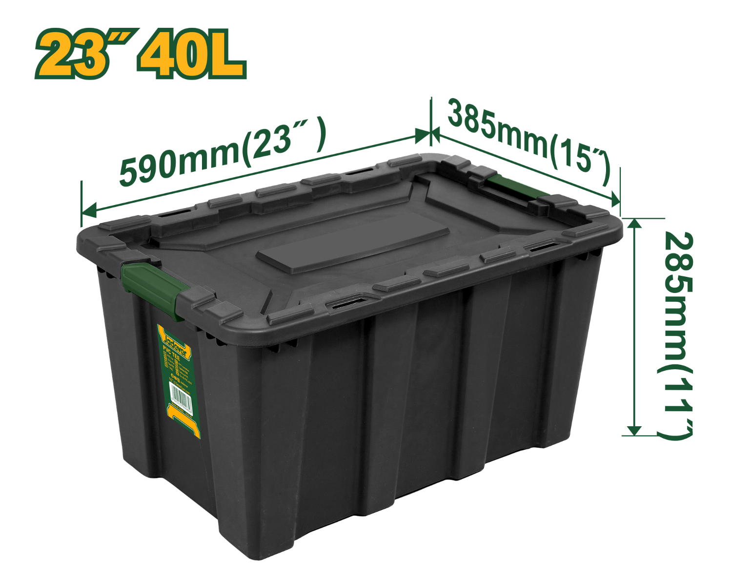 Jadever 40L Storage Box Durable & Stylish Organizer Jadever 40L Storage Box Durable & Stylish Organizer