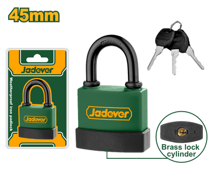 Jadever 45mm Weatherproof Lock Secure & Durable