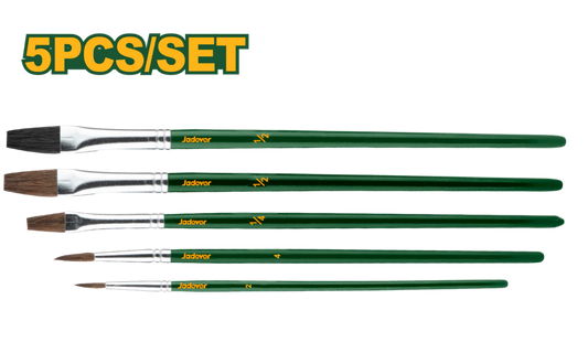  Jadever 5-Piece Paint Brush Set High Quality & Precision