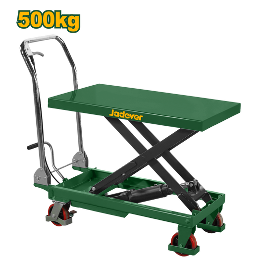 Jadever 500kg Hydraulic Lift Table Sturdy & Adjustable