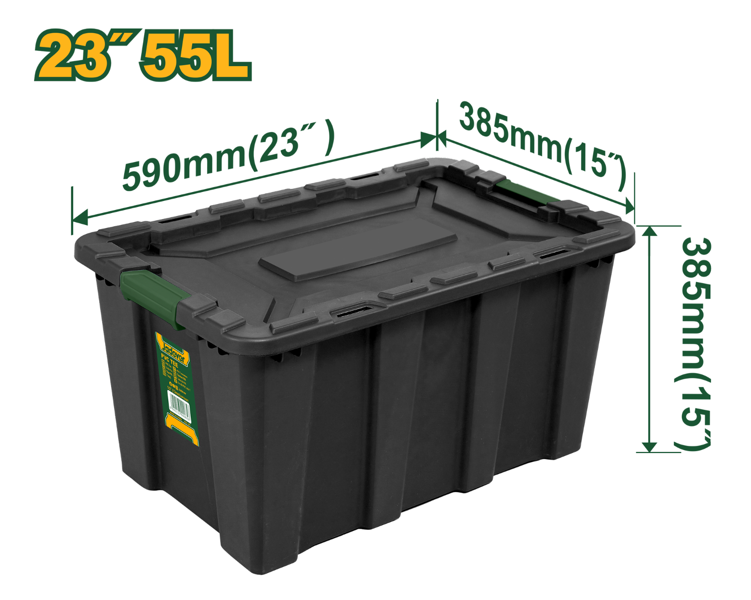 Jadever 55L Storage Box Durable & Stylish Organizer