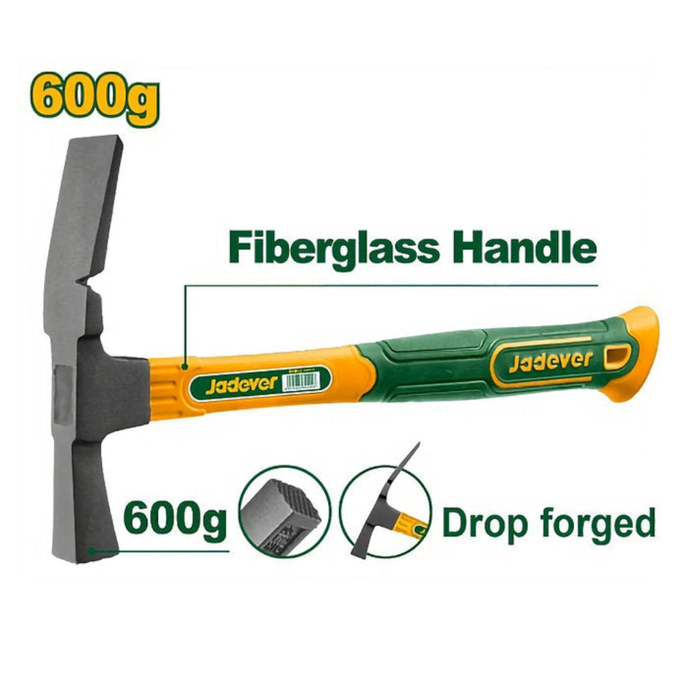 Jadever 600g Hammer Type B with Nail Removal Function