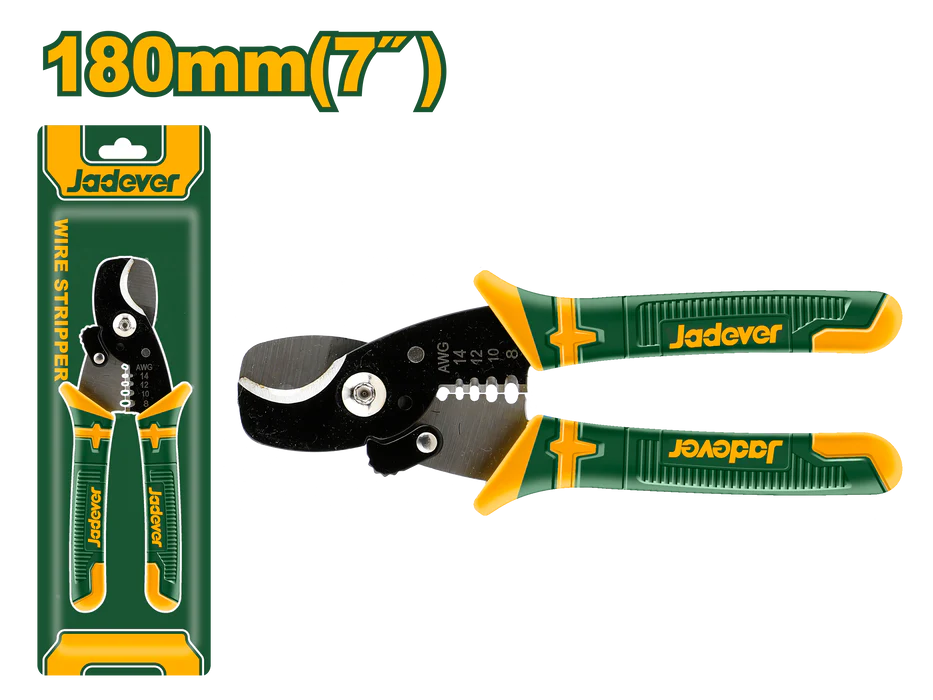 Jadever 7" Cable Cutter & Stripper Precision & Durability