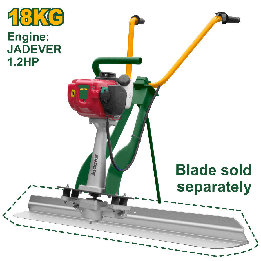 Jadever Gasoline Concrete Finishing Machine 1.2HP Power Jadever Gasoline Concrete Finishing Machine 1.2HP Power