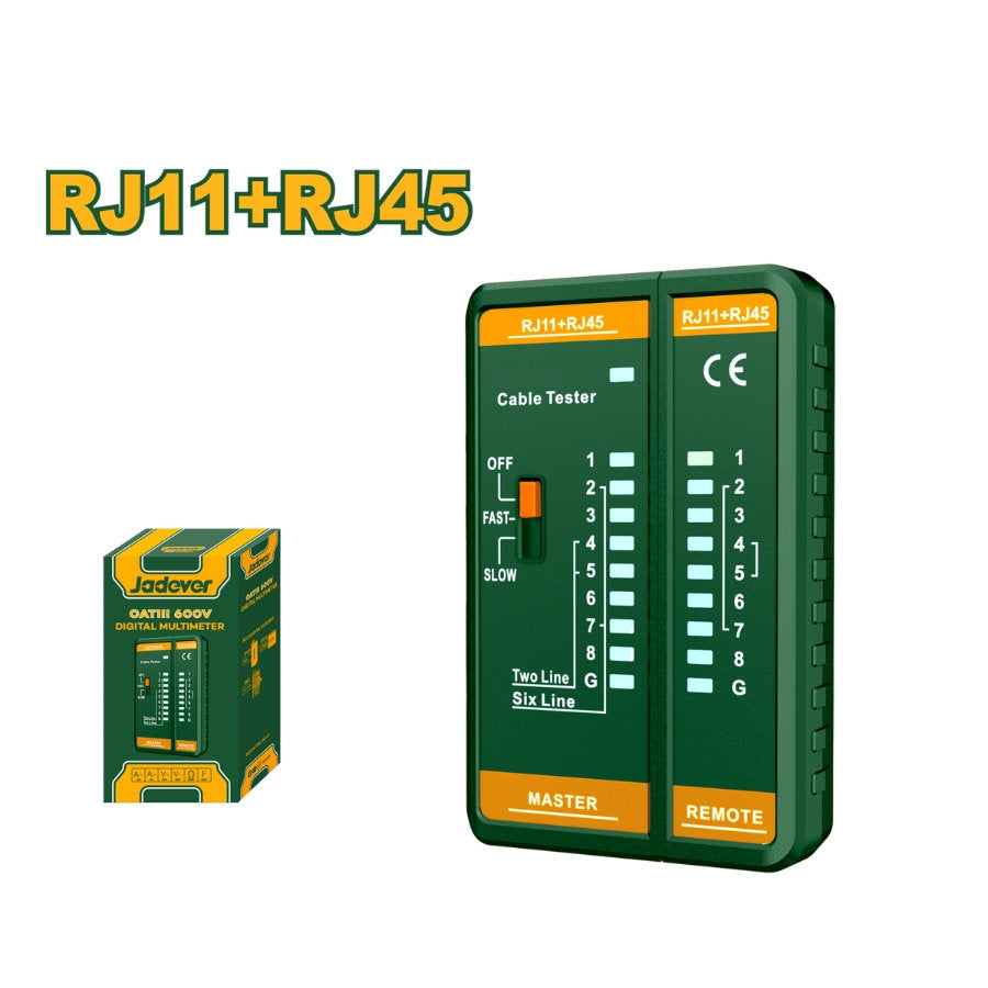 Jadever Network Tester Multi-Functional & Smart Jadever Network Tester Multi-Functional & Smart