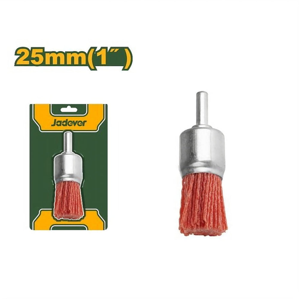 Jadever Nylon Drill Wire Brush 25mm Durable & Precise Jadever Nylon Drill Wire Brush 25mm Durable & Precise