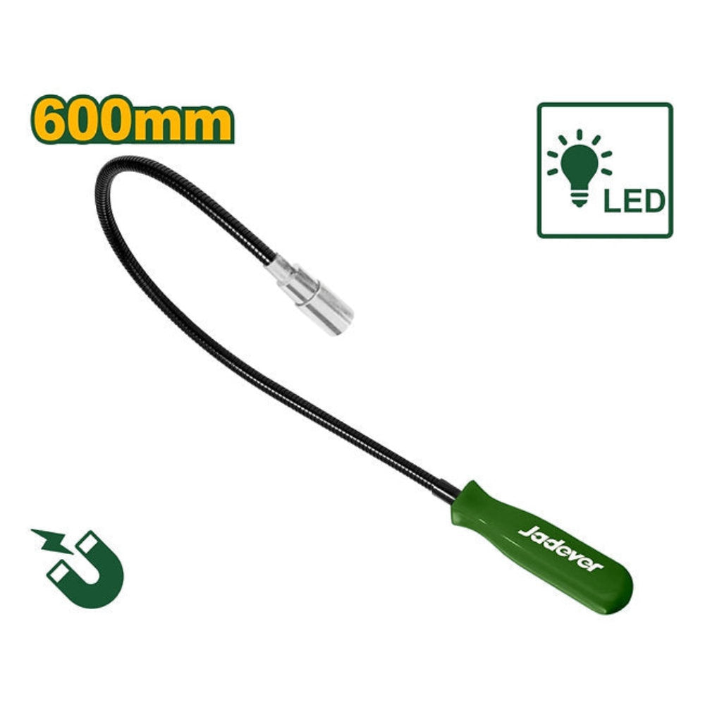 Jadever Spring Magnet with LED Light 2.5kg Capacity Jadever Spring Magnet with LED Light 2.5kg Capacity