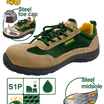Jadever Suede Safety Shoes Size 40 Durable & Protective