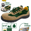 Jadever Suede Safety Shoes Size 46 Durable & Protective