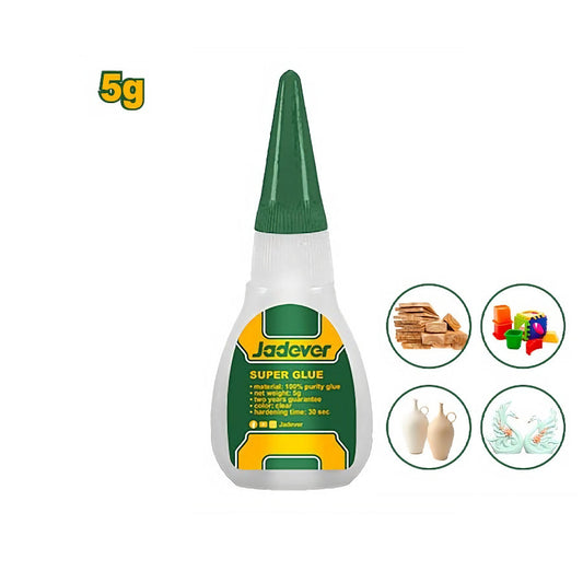 Jadever Super Glue 5g Strong & Quick Drying Adhesive