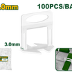 Jadever Tile Spacer 3mm 100 Pcs Precision & Easy Use