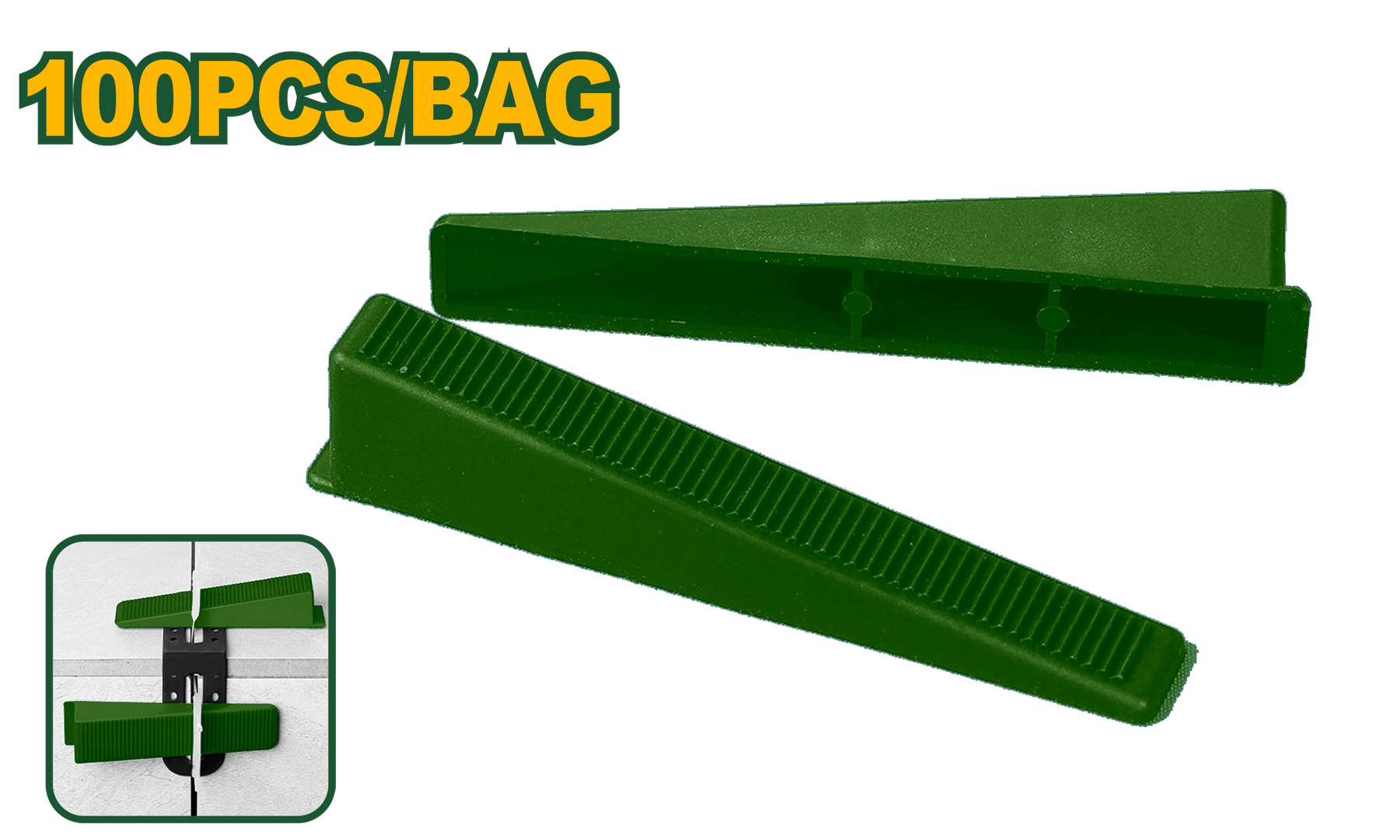 Jadever Tile Wedge Spacer 100 Pcs Precision & Ease Jadever Tile Wedge Spacer 100 Pcs Precision & Ease