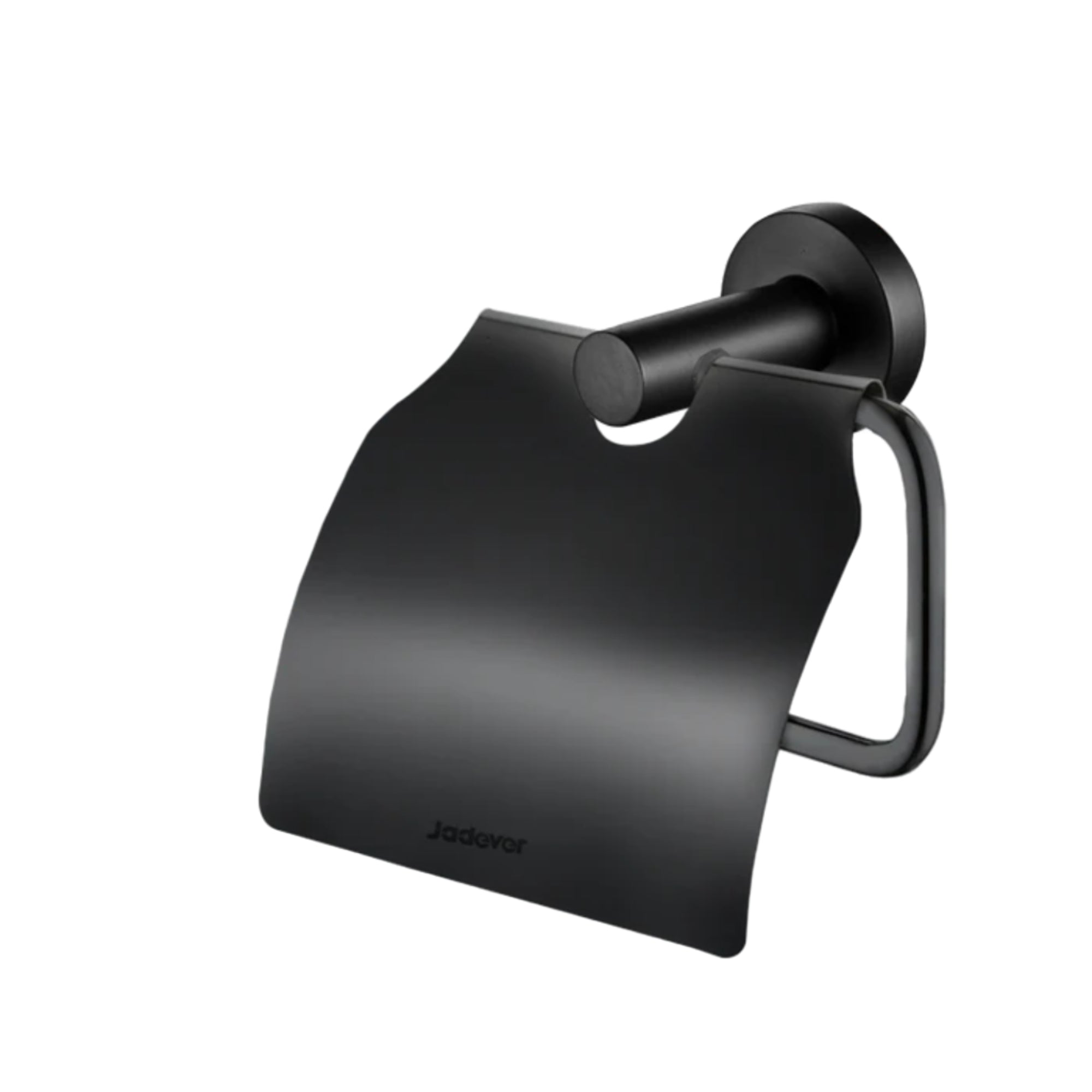 Jadever Toilet Paper Holder Stylish & Durable - Black 
