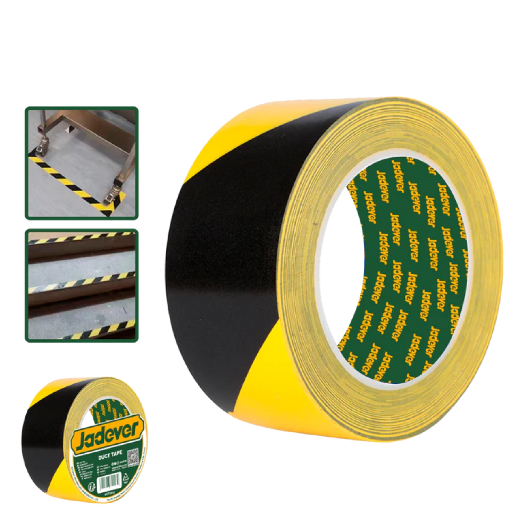 Jadever Yellow-Black Caution Tape 30m Durable & Versatile Jadever Yellow-Black Caution Tape 30m Durable & Versatile