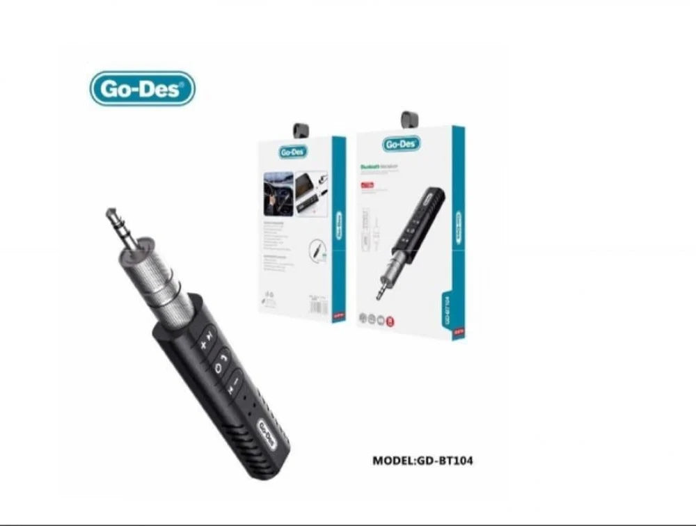 GO-Des Car AUX Bluetooth Cable Support Call & Audio Control GO-Des Car AUX Bluetooth Cable Support Call & Audio Control