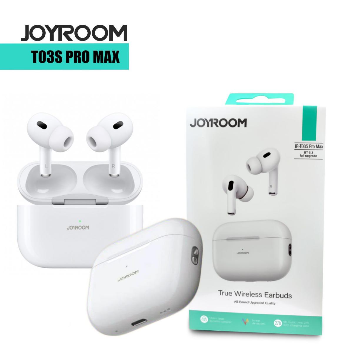 Joyroom PRO MAX Wireless Bluetooth Earphone - White Joyroom PRO MAX Wireless Bluetooth Earphone - White