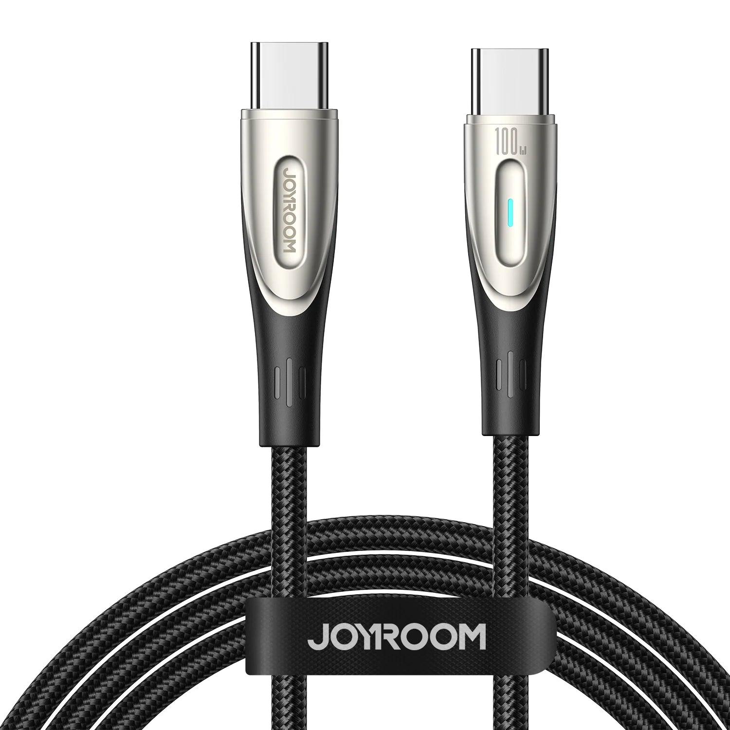 Joyroom 100W Data Cable Type C to Type C 1.2m - Black Joyroom 100W Data Cable Type C to Type C 1.2m - Black