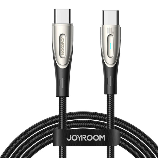 Joyroom 100W Data Cable Type C to Type C  1.2m - Black