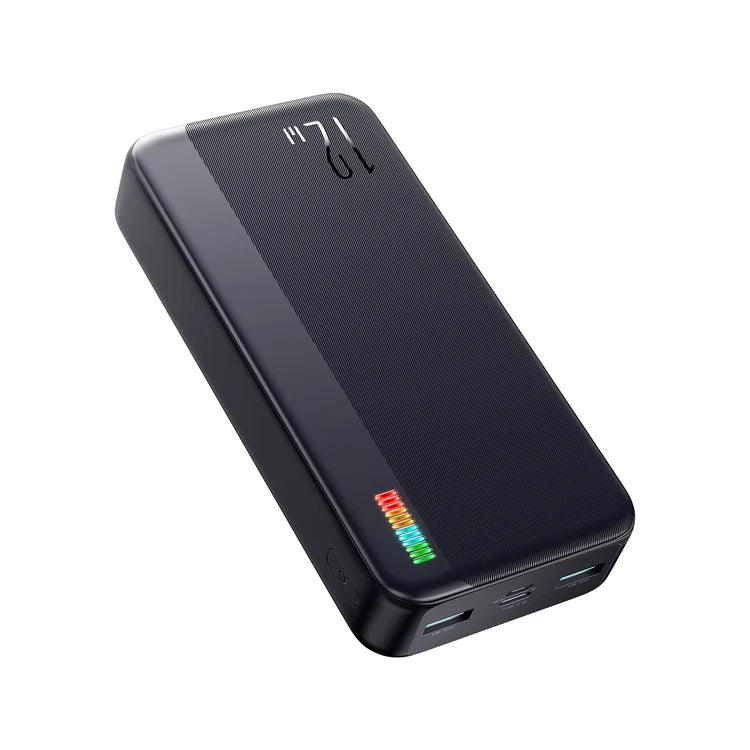 Joyroom 20000mAh PowerBank with Stylish Design 12W Fast Charging - Black 