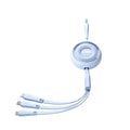 Joyroom 3 in 1 Retractable Charging Cable Multi Use 1M