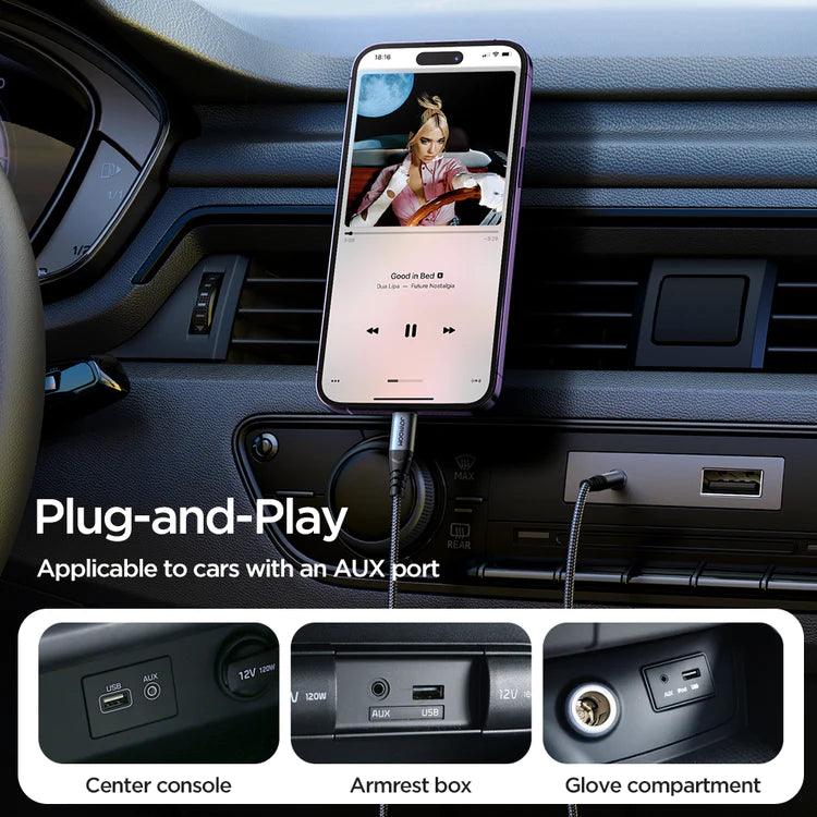 Joyroom AUX Audio Cable Lightning to 3.5mm 1.2m - Black Joyroom AUX Audio Cable Lightning to 3.5mm 1.2m - Black