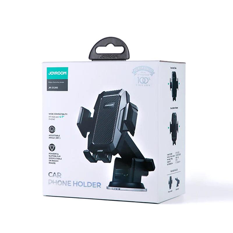 Joyroom Mechanical Car Phone Holder Mount Stylish Design - Black Joyroom Mechanical Car Phone Holder Mount Stylish Design - Black