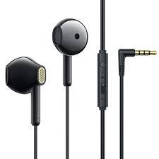 Joyroom Wired Half In Ear Earphones Clear Sound & Deep Bass - Black