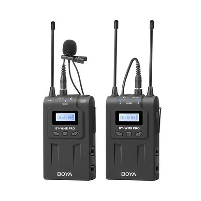 ميكروفون لاسلكي BOYA BY-WM8 Pro-K1 UHF للصوت الاحترافي