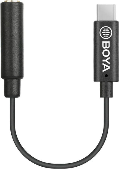 BOYA BY-K4 TRS to Type-C Adapter – Clean Audio Anywhere