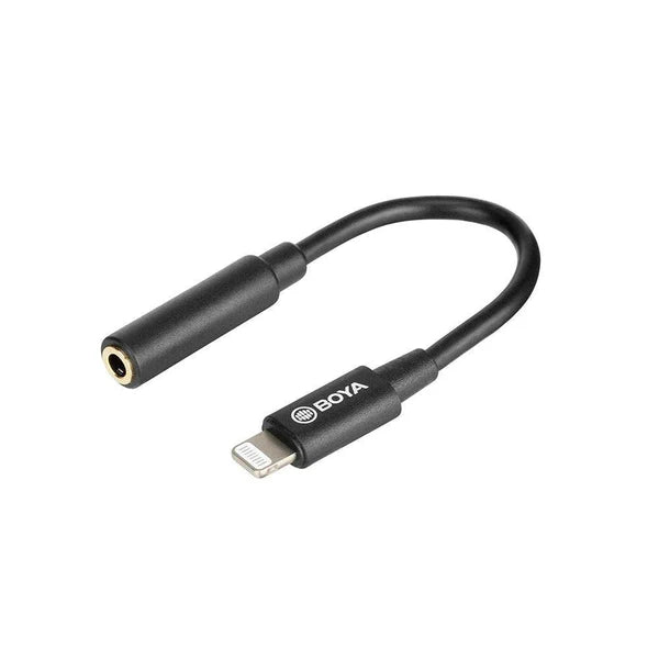 BOYA BY-K8 3.5mm Mic to Lightning Adapter for iPhone BOYA BY-K8 3.5mm Mic to Lightning Adapter for iPhone