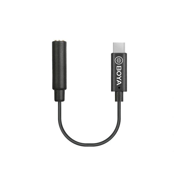 BOYA BY-K9 3.5mm TRRS to USB-C Audio Adapter Cable BOYA BY-K9 3.5mm TRRS to USB-C Audio Adapter Cable