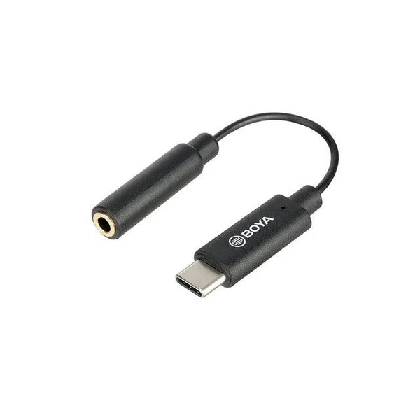 BOYA BY-K9 3.5mm TRRS to USB-C Audio Adapter Cable BOYA BY-K9 3.5mm TRRS to USB-C Audio Adapter Cable