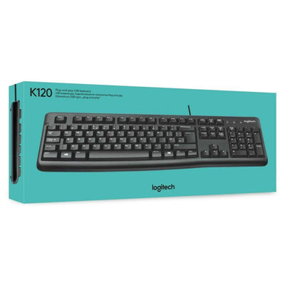 Logitech K120 USB Keyboard | Comfortable & Durable