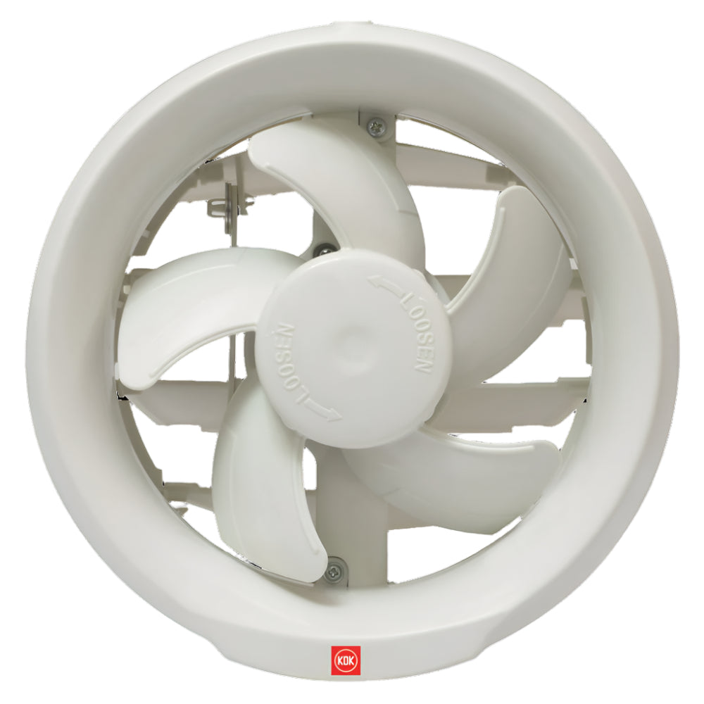 KDK 6-Inch Wall Mounted Exhaust Fan Bathroom Type KDK 6-Inch Wall Mounted Exhaust Fan Bathroom Type