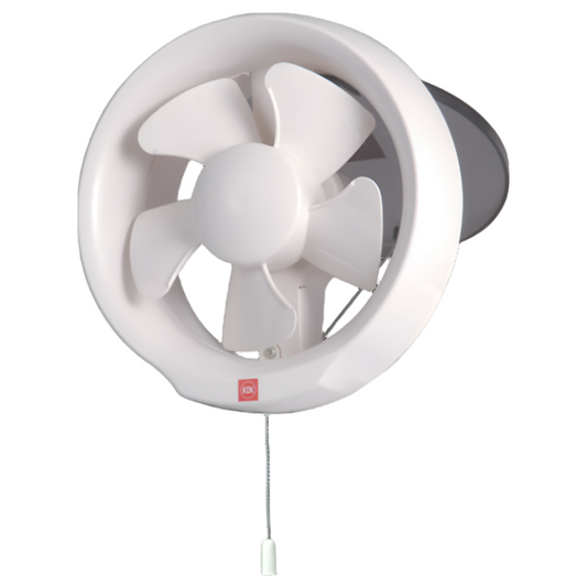 KDK 8-Inch Round Glass-Mounted Exhaust Fan
