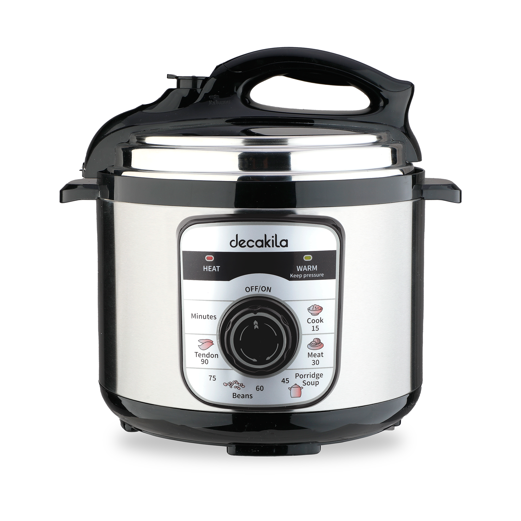 Decakela 5L Electric Pressure Cooker | 900W (KEER039M)