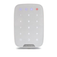 من اجاكس KEYPAD لوحة مفاتيح لاسلكية تعمل باللمس باللون الأبيض