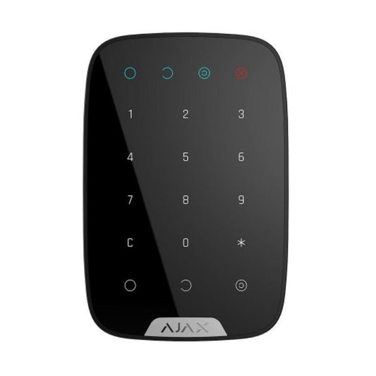 من اجاكس KEYPAD لوحة مفاتيح لاسلكية تعمل باللمس باللون الأسود