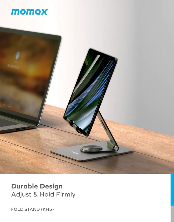 Momax Fold Stand Rotating Phone/Tablet Multi-purpose Stand Momax Fold Stand Rotating Phone/Tablet Multi-purpose Stand