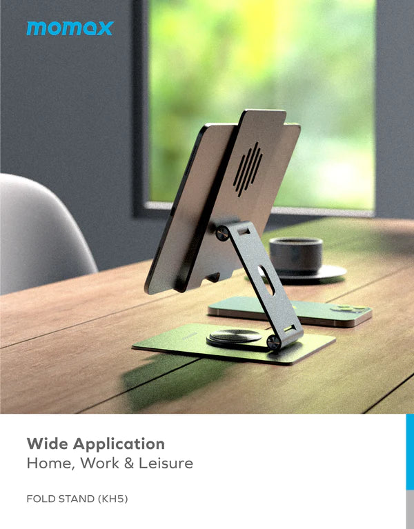 Momax Fold Stand Rotating Phone/Tablet Multi-purpose Stand Momax Fold Stand Rotating Phone/Tablet Multi-purpose Stand