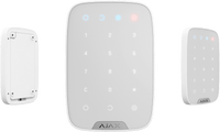 من اجاكس KEYPAD لوحة مفاتيح لاسلكية تعمل باللمس باللون الأبيض