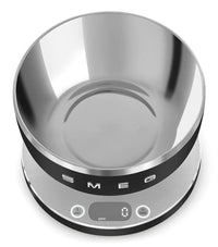 Smeg KSC01 Digital Kitchen Scale – Black Matt