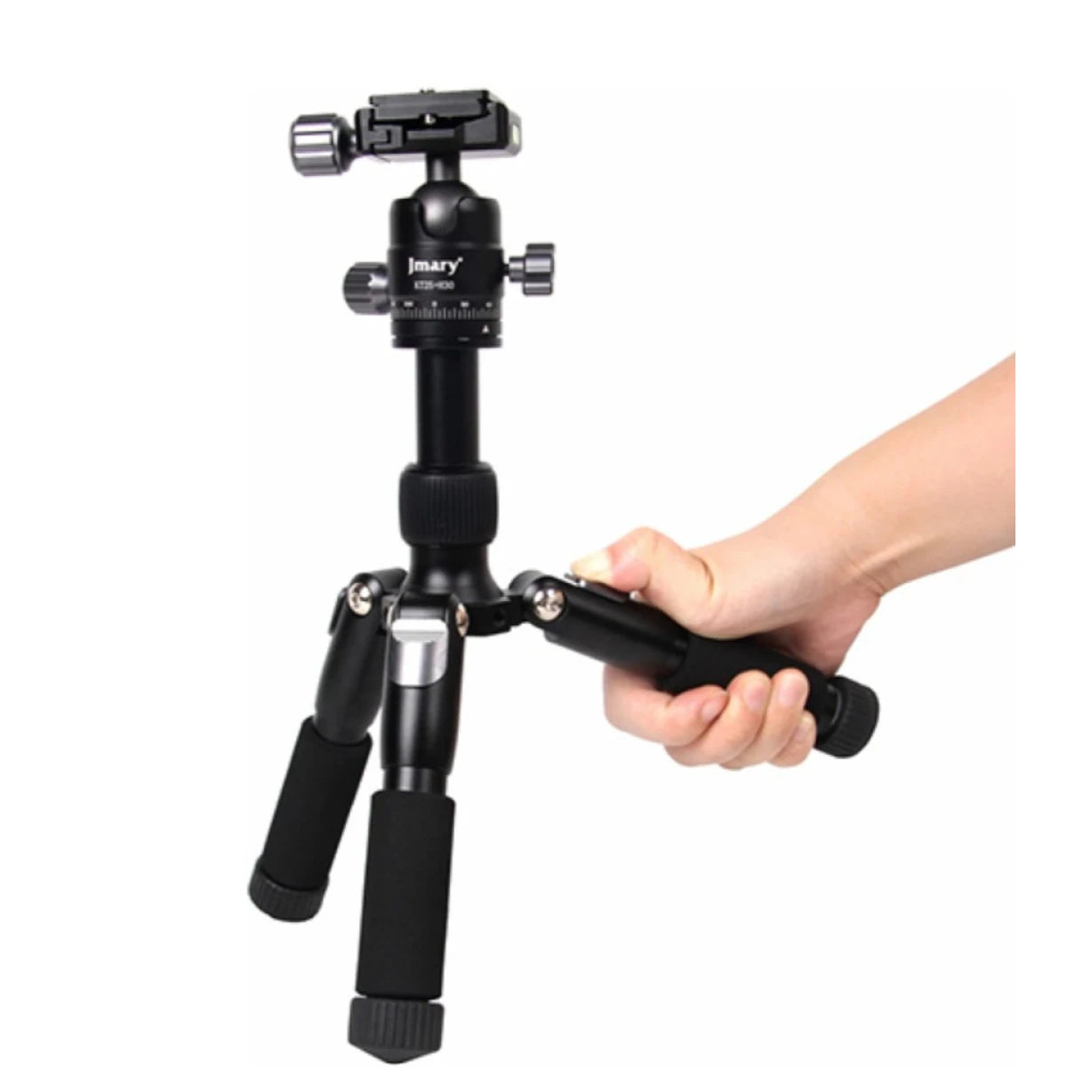 Jmary KT25+H30 Mini Desktop Tripod – Lightweight & Compact