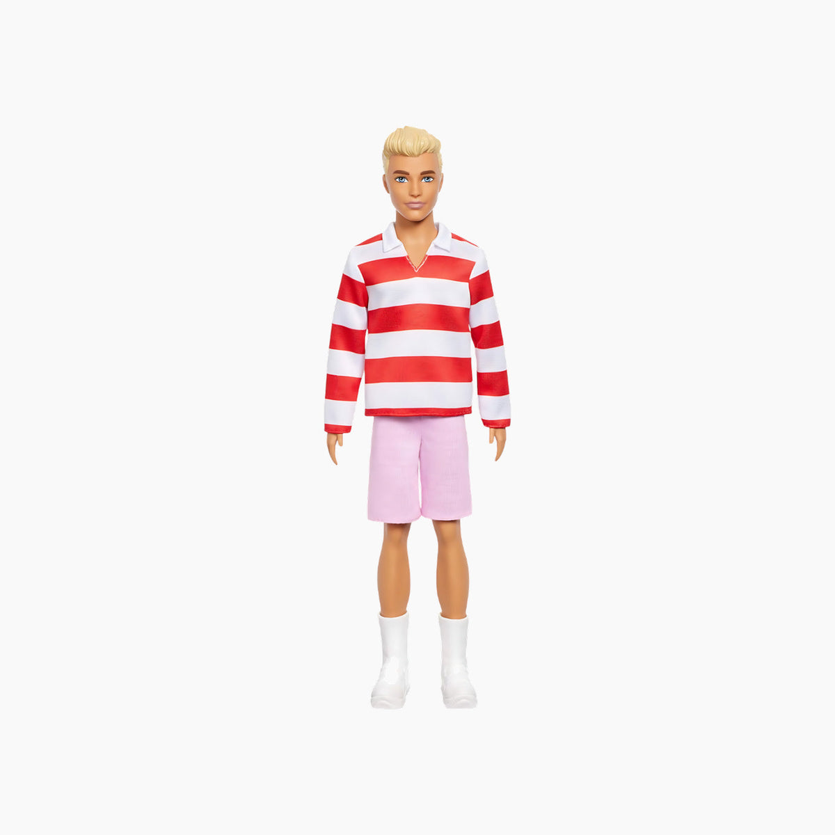 Mattel Ken Fashionistas Doll – Red & White Stripe